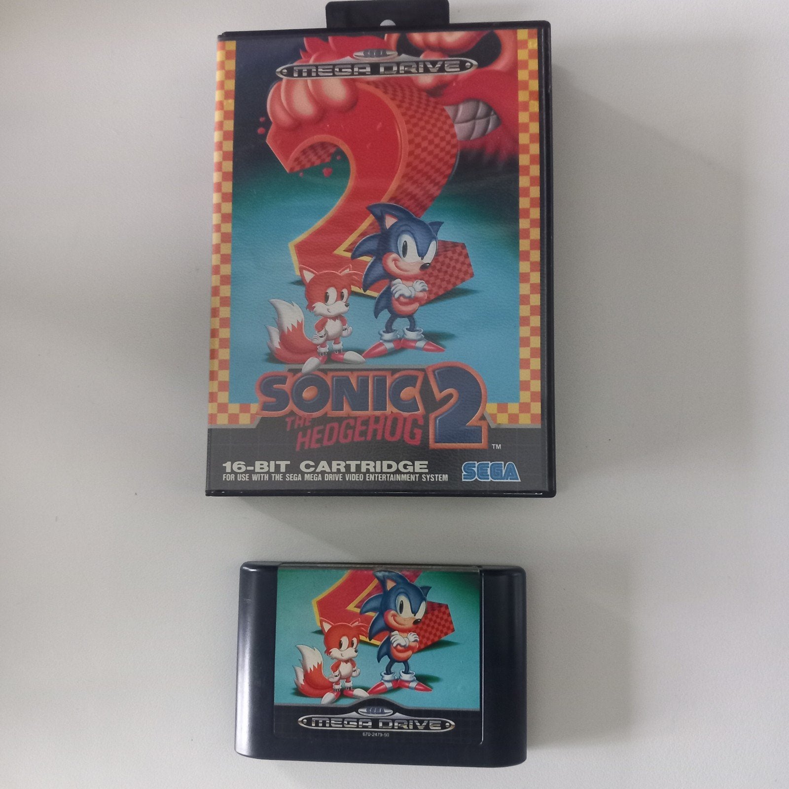 Sonic 2 the Hedgehog Sega Mega Drive pal, Ophalen of Verzenden, Mega Drive