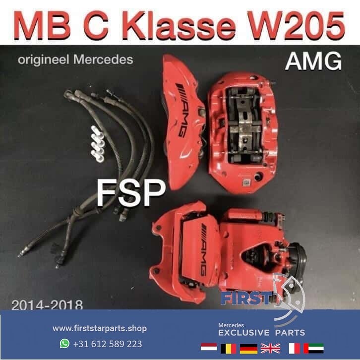 W205 C63 AMG Remtangen Set origineel Mercedes C Klasse 63 s, Auto-onderdelen, Gebruikt, -, Ophalen of Verzenden, -