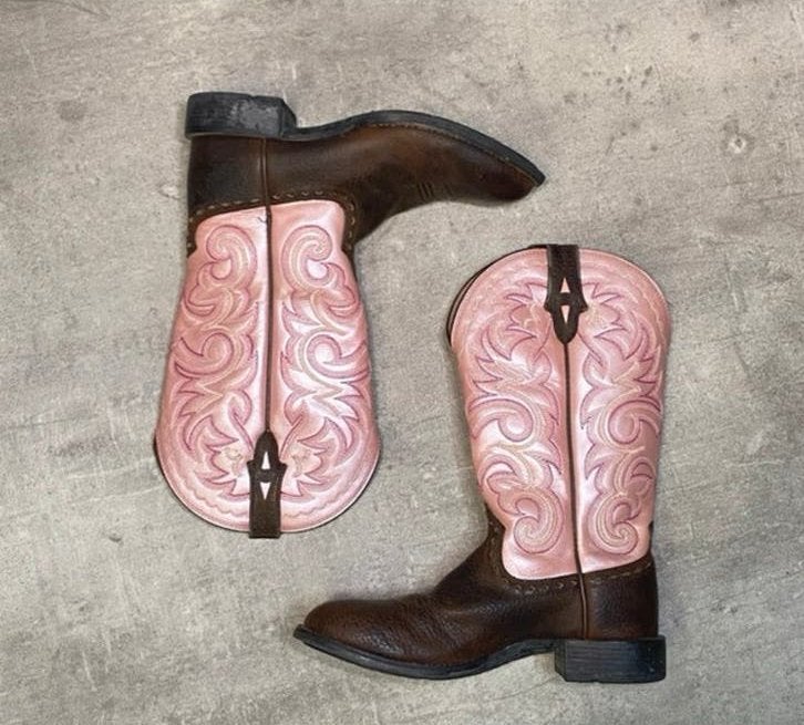 ariat roze cowboy laarzen maat 38, Dieren en Toebehoren, Ophalen, Roze, Ariat, Zo goed als nieuw