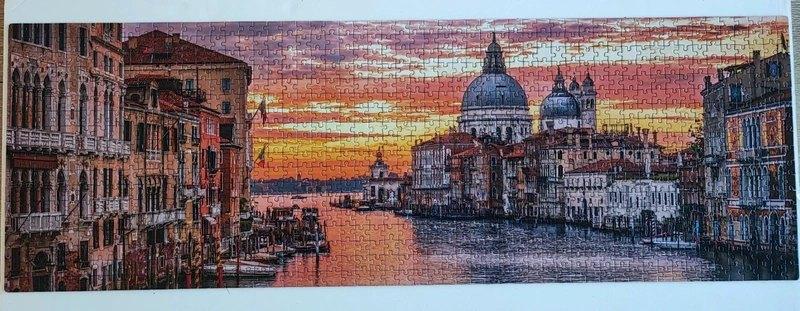 Puzzle 1000 : Le Grand Canal, Venise, Enlèvement, 500 à 1500 pièces, Comme neuf, Puzzle