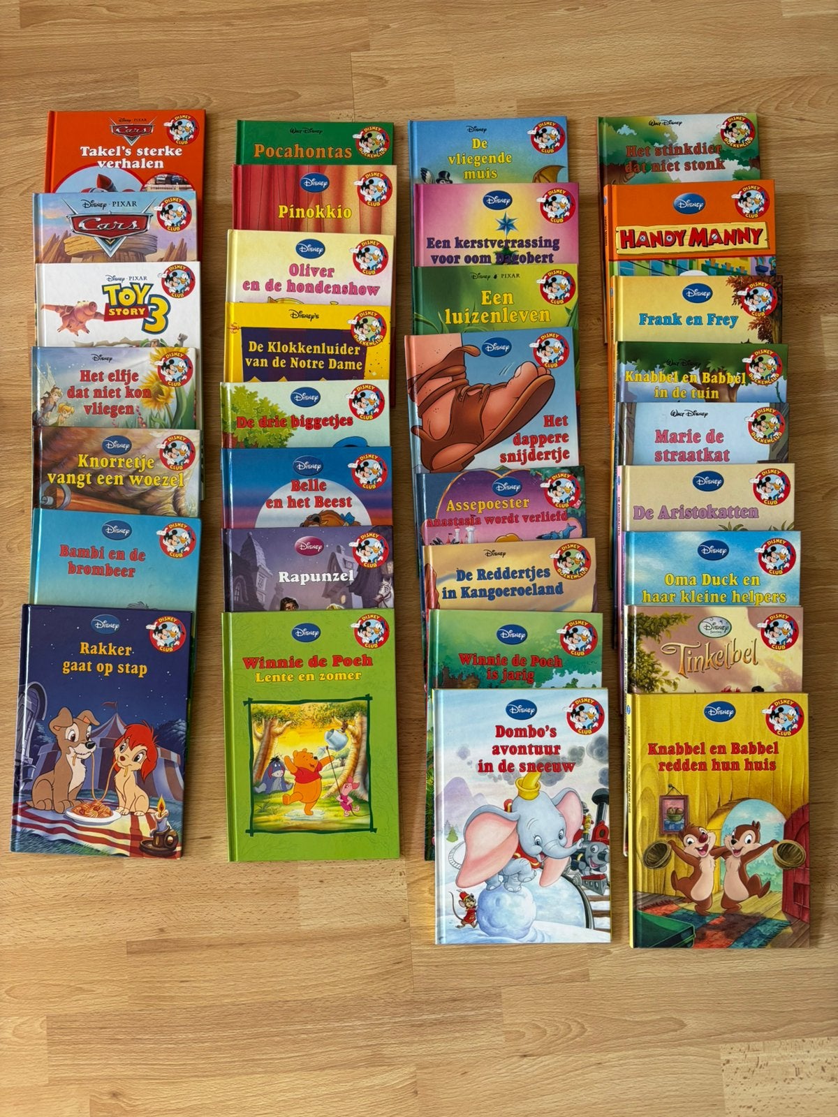 Luister- en leesboekjes Disney, Ophalen, Zo goed als nieuw