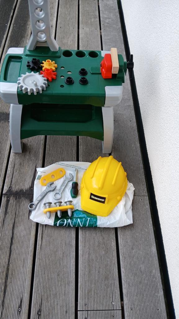Établi enfant Bosch + casque et accessoires, Enlèvement, Comme neuf