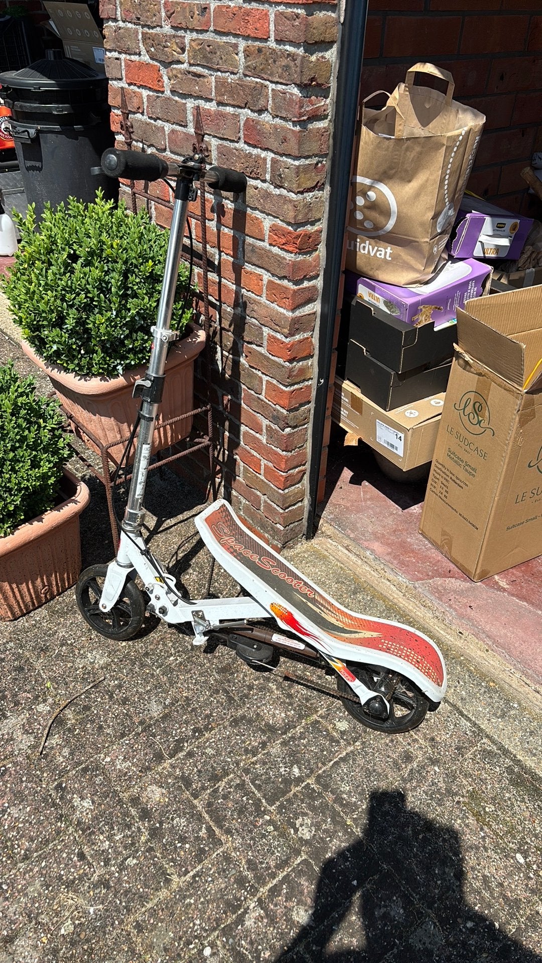 Step “space scooter”, Fietsen en Brommers, Ophalen, Gebruikt, Overige typen