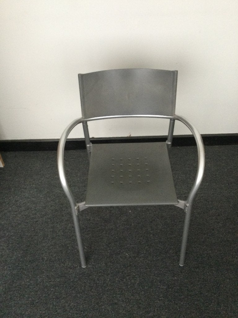 Stoel (6 identieke stuks), Gris, Synthétique, Enlèvement, Modern