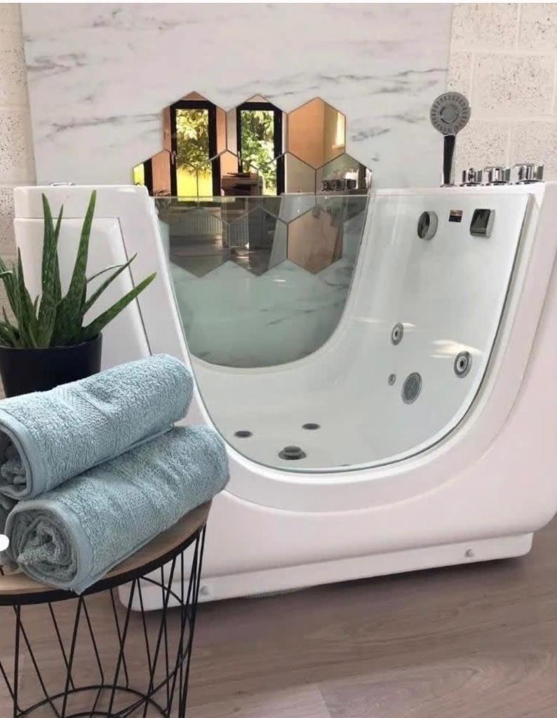 Babyspa badjes jacuzzi, Enfants & Bébés, Bains & Soins, Comme neuf, Baignoire, Autres marques, Enlèvement