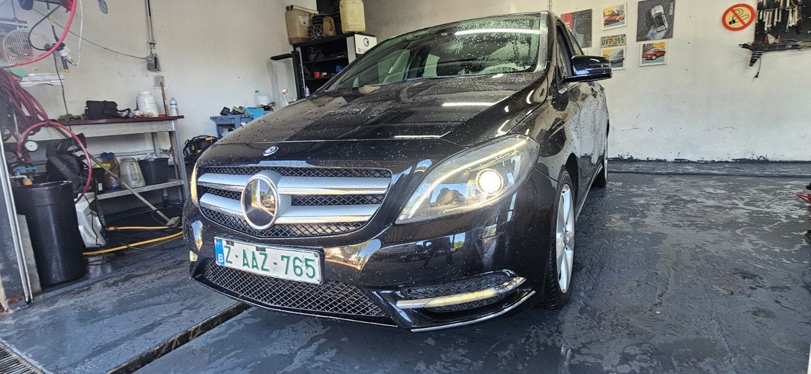 MERCEDES-BENZ B180 CDI EURO5, Auto's, Mercedes-Benz, Euro 5, Monovolume, Zwart, Zwart