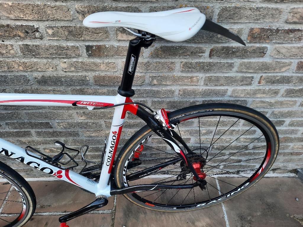 Colnago koersfiets, Fietsen en Brommers, Gebruikt, Carbon, 10 tot 15 versnellingen, Overige maten