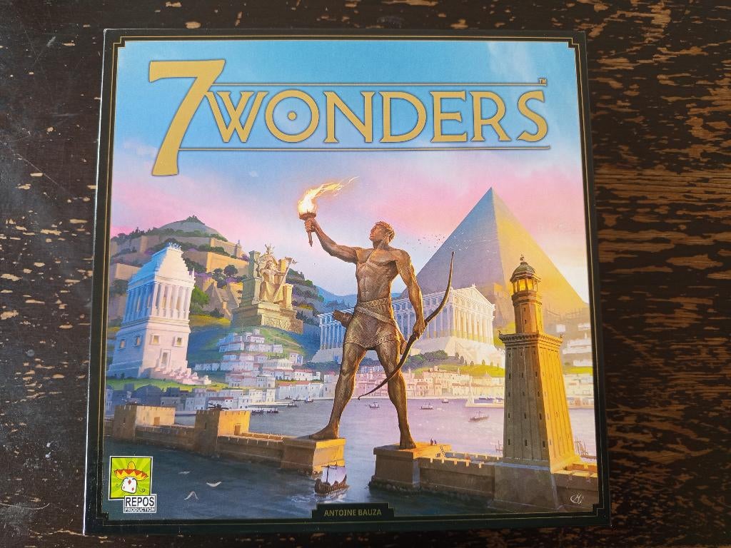Jeu de société ''7 Wonders'', Hobby & Loisirs créatifs, Cinq joueurs ou plus, Enlèvement, Comme neuf, Repos production