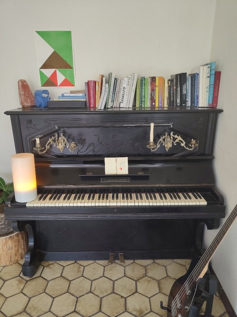 Piano, Muziek en Instrumenten, Piano's, Ophalen, Gebruikt, Piano