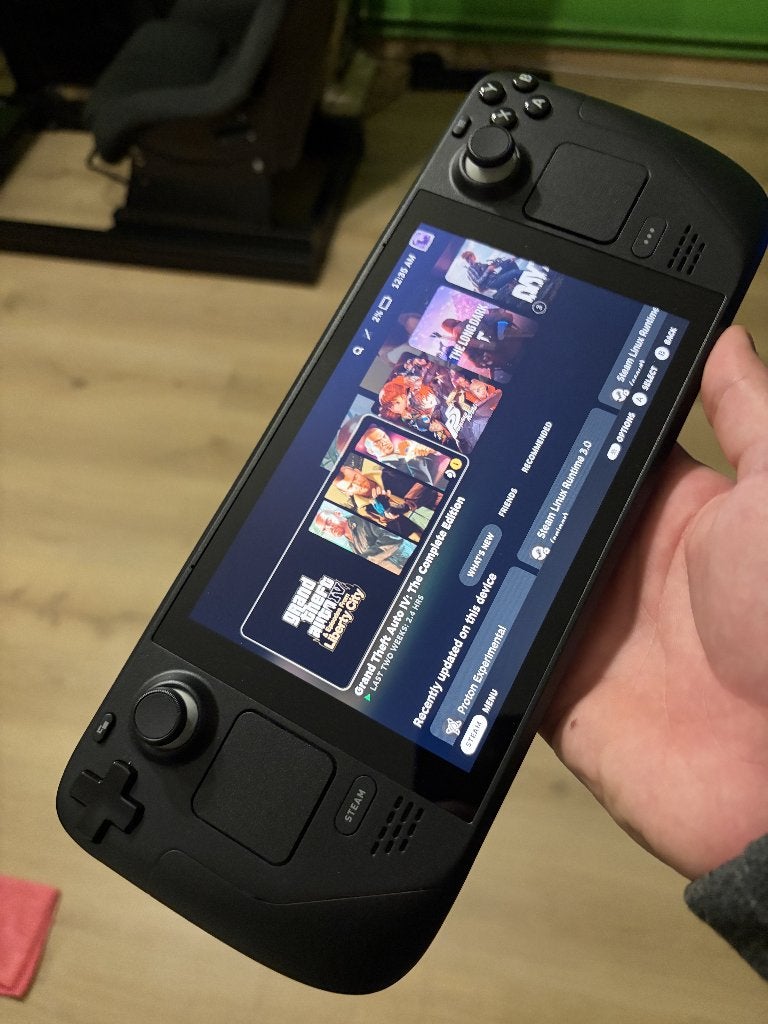 Steam Deck 256GB LCD + 512GB Micro SD Card, Games en Spelcomputers, Spelcomputers | Overige, Zo goed als nieuw, Valve, Ophalen