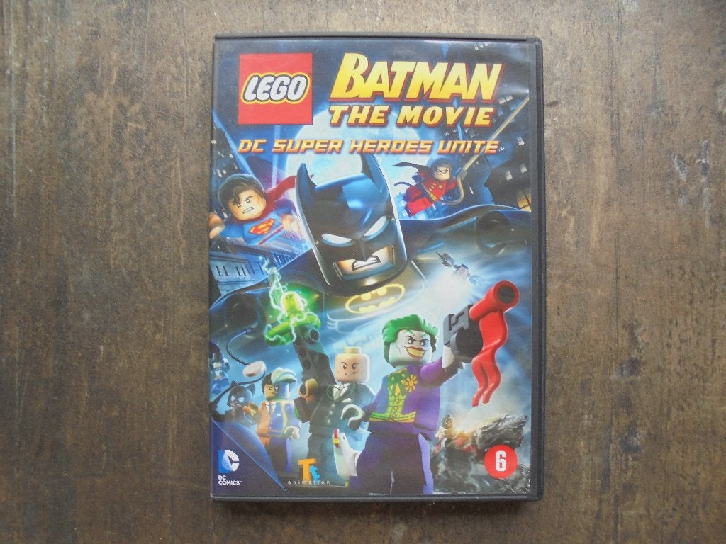 Lego DVD Batman The Movie DC Super Heroes Unite(ziefotos) IV, Gebruikt, Tekenfilm, Overige soorten, Ophalen of Verzenden