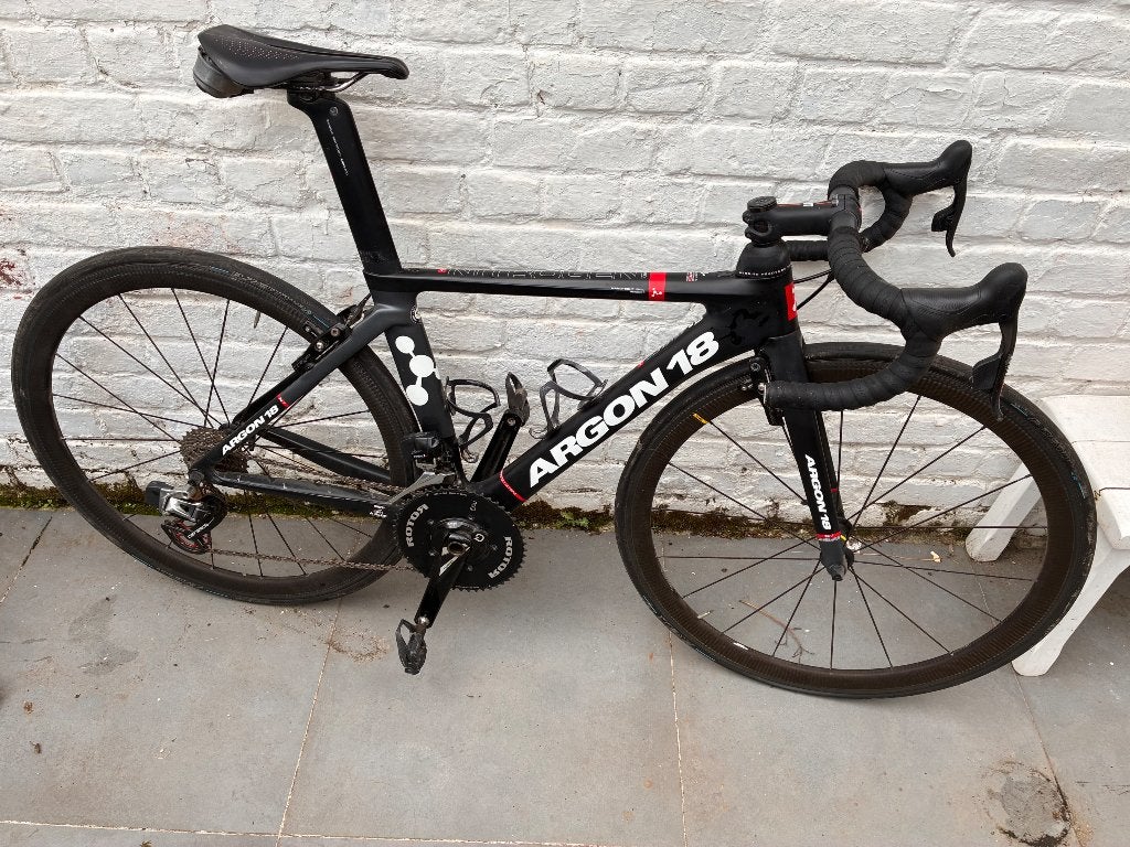 Argon racefiets, Fietsen en Brommers, Gebruikt, Carbon, 49 tot 53 cm, Ophalen