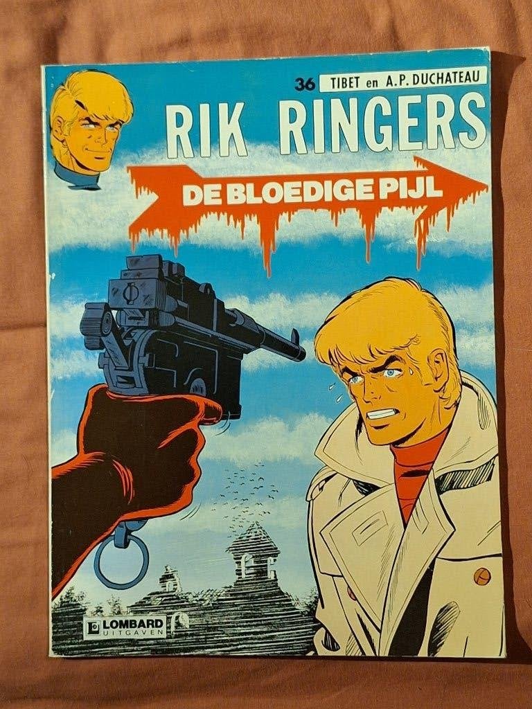 Rik Ringers 36: de bloedige pijl, Eén stripboek, Ophalen of Verzenden, Zo goed als nieuw