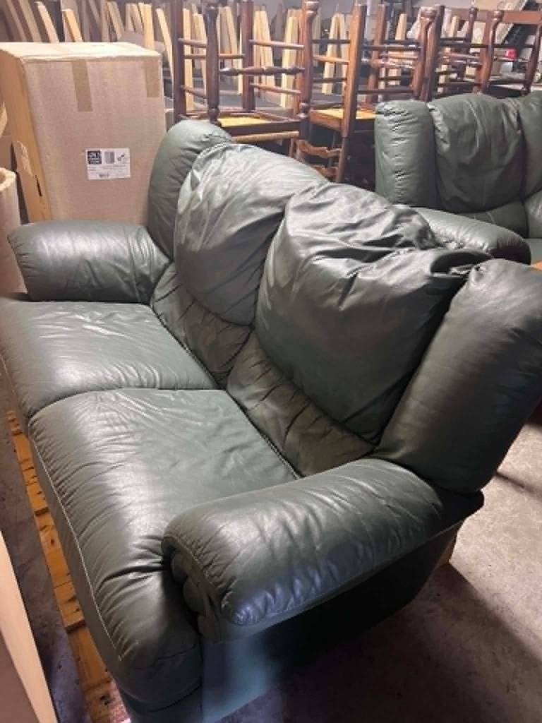 salon, Huis en Inrichting, Ophalen, Gebruikt, Leer, Landelijk