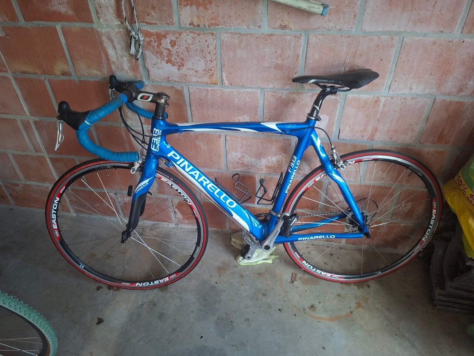 Pinarello Koersfiets met Campagnolo Onderdelen, 28 inch, Gebruikt, Carbon, 10 tot 15 versnellingen