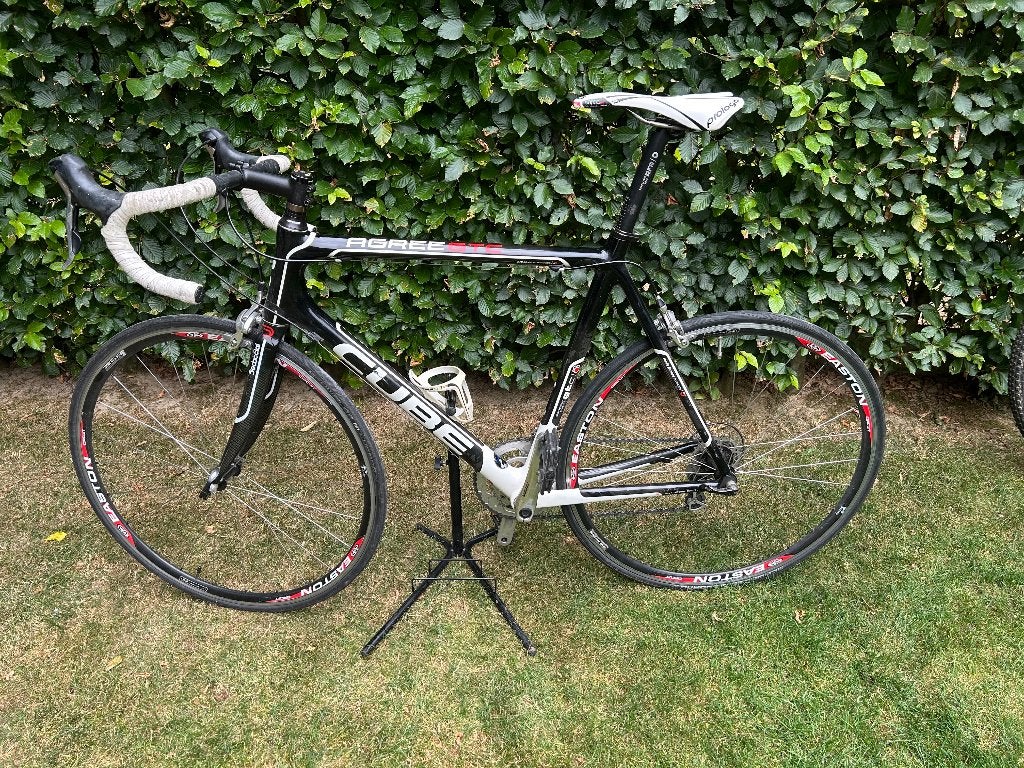 Cube koersfiets, Fietsen en Brommers, Ophalen, Carbon