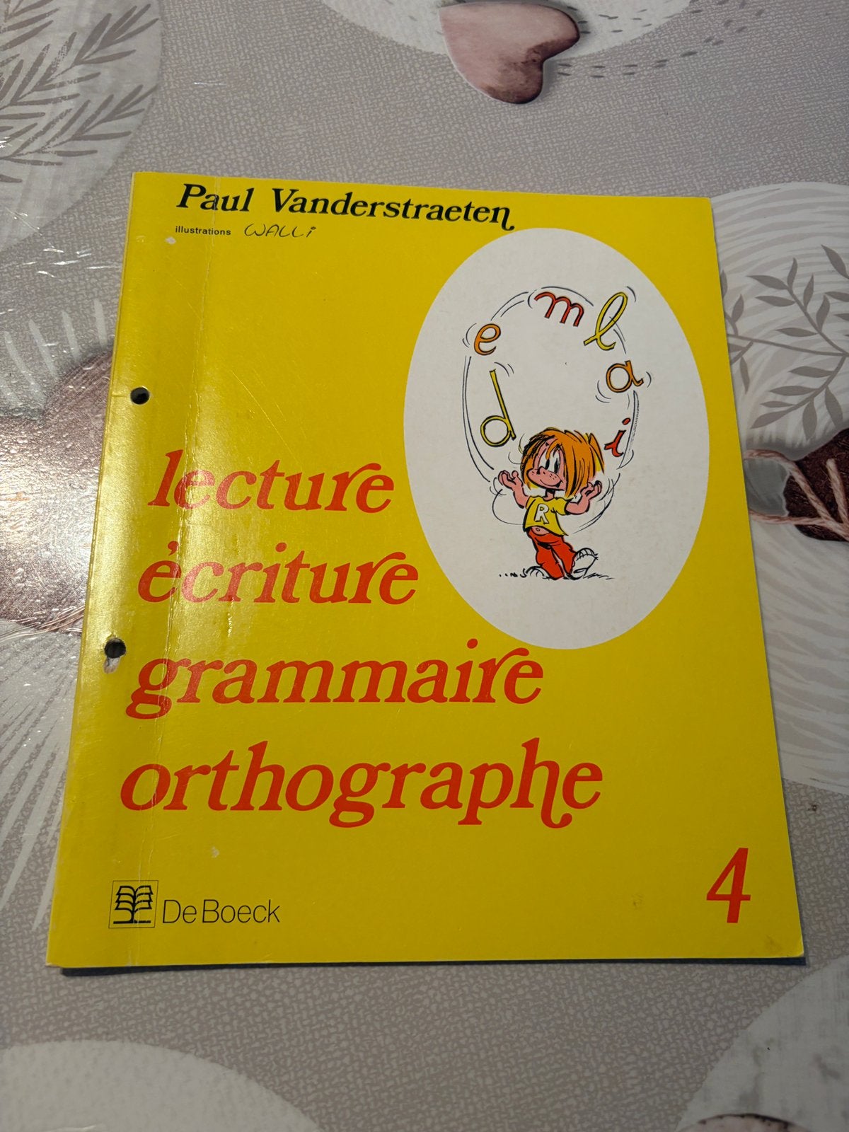 Manuel scolaire Lecture écriture grammaire orthographe » 4, Livres, Enlèvement ou Envoi, Comme neuf