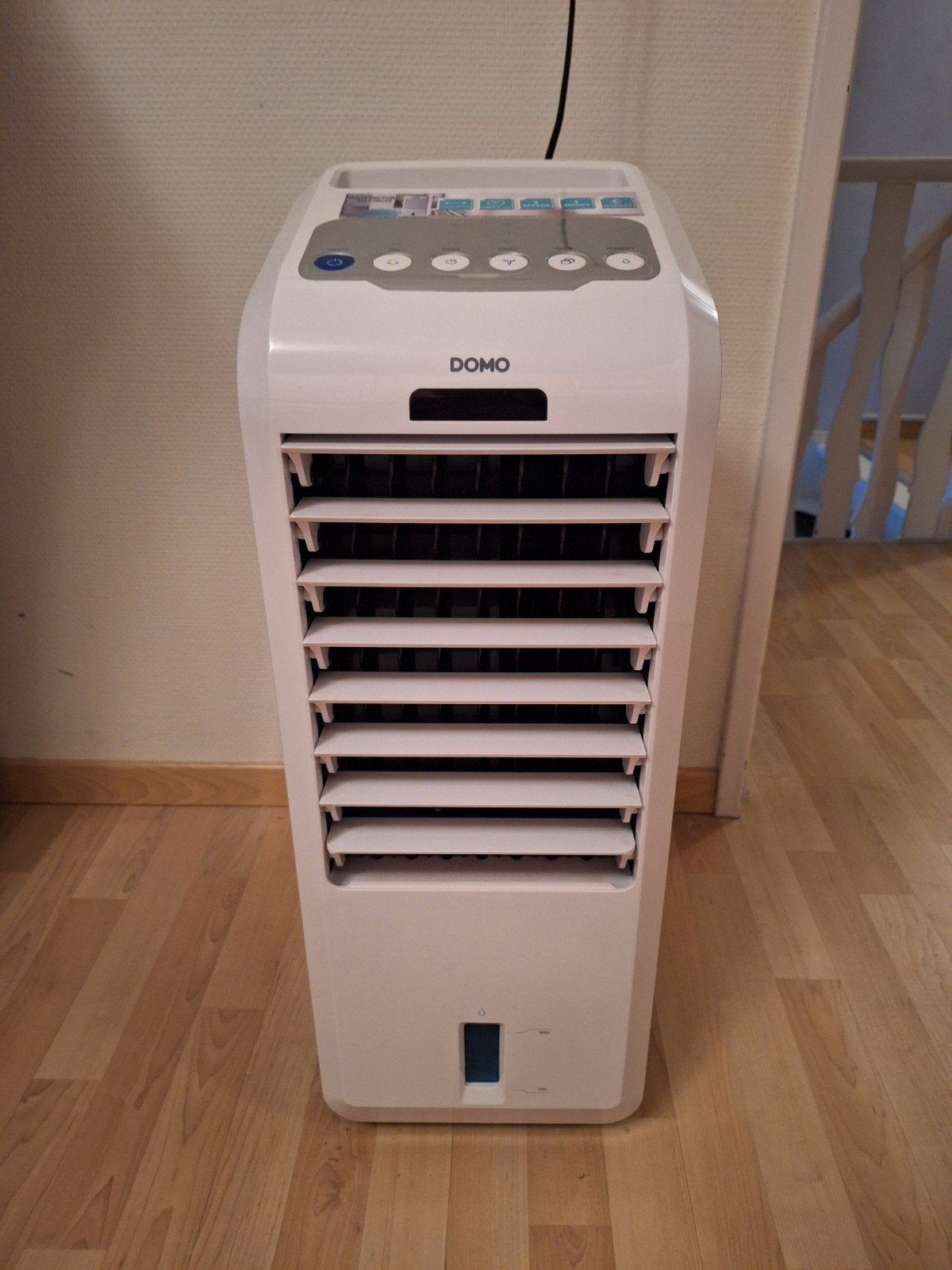 Aircooler domo, Ophalen