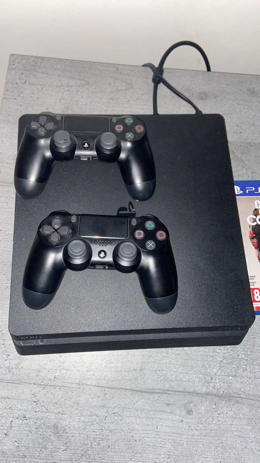 Ps4 met 2controllers, Games en Spelcomputers, Spelcomputers | Sony PlayStation 4, Ophalen, Zo goed als nieuw
