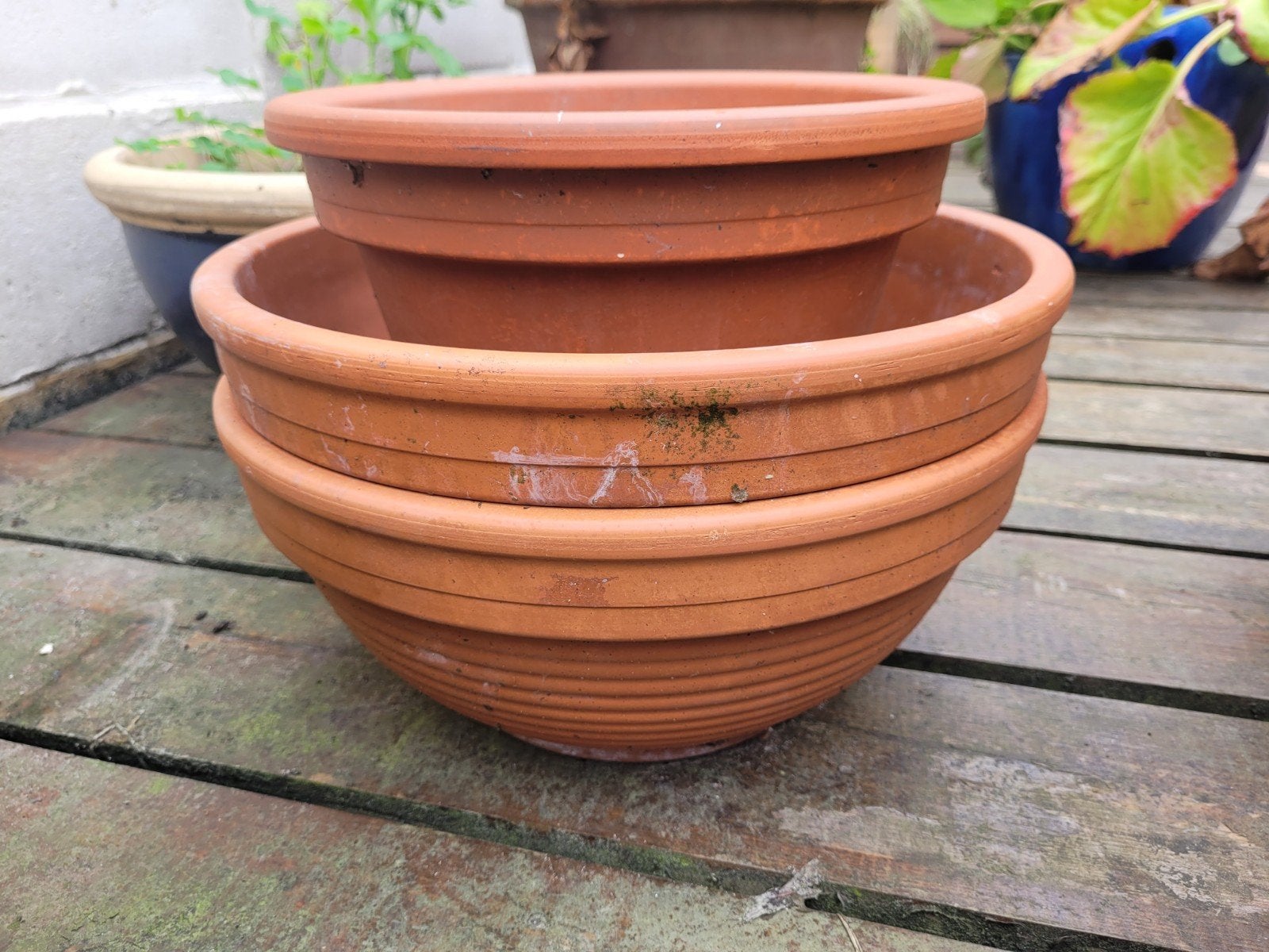 Terracotta tuinpotten, Jardin & Terrasse, Pots de fleurs, Enlèvement