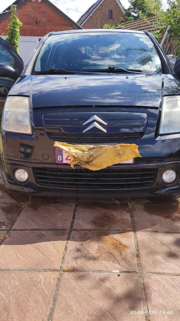 Auto c2, Voorwielaandrijving, 4 zetels, Stof, Zwart