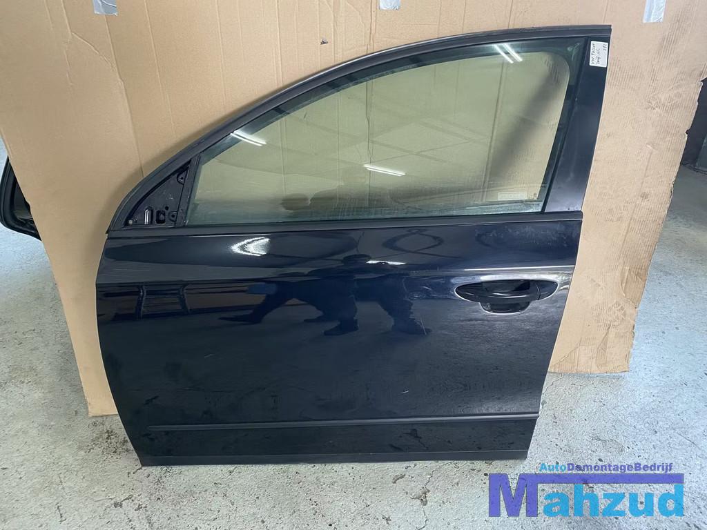 VW PASSAT B6 Zwart LC9Z Links voor deur portier 2005-2010, Gebruikt, Volkswagen AG, Voor, Vw@volkswagen.de