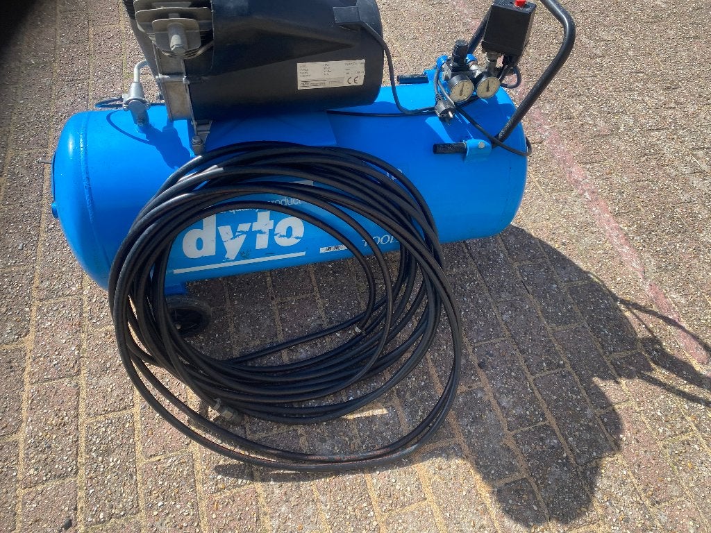 DYTO Compressor 100 liter, 25 à 100 litres, Enlèvement, Utilisé, 6 à 10 bars