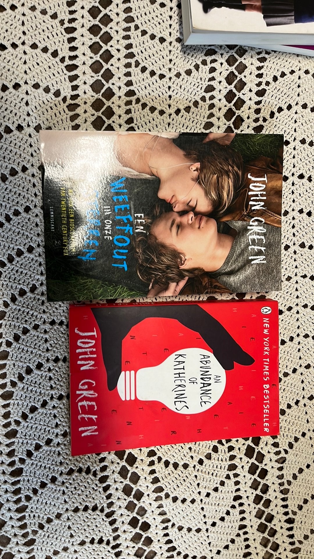 Deux livres de John Green, Enlèvement ou Envoi, Comme neuf