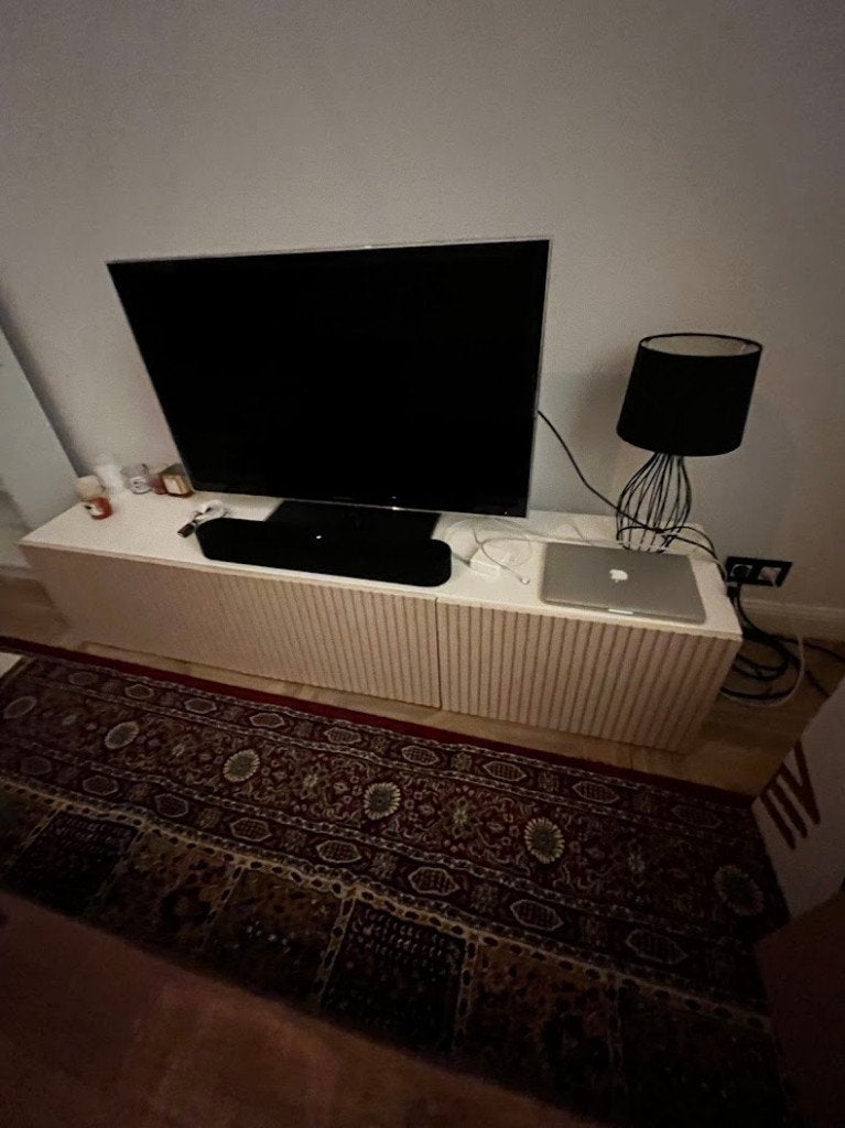 Meuble tv, Teck, Moins de 100 cm, 150 à 200 cm, Comme neuf