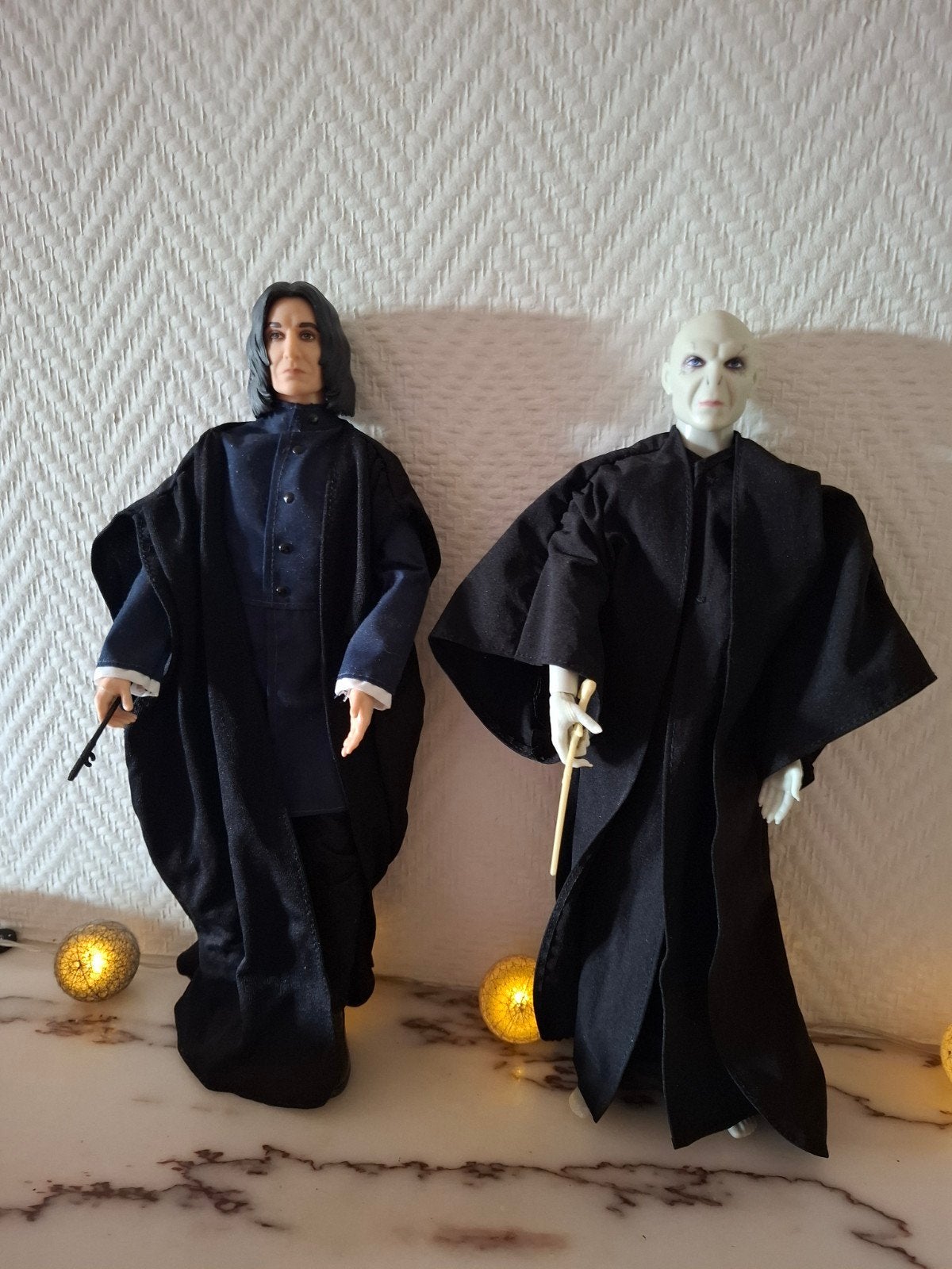 2 figurines Harry Potter : Rogue  + Voldemort, Collections, Enlèvement
