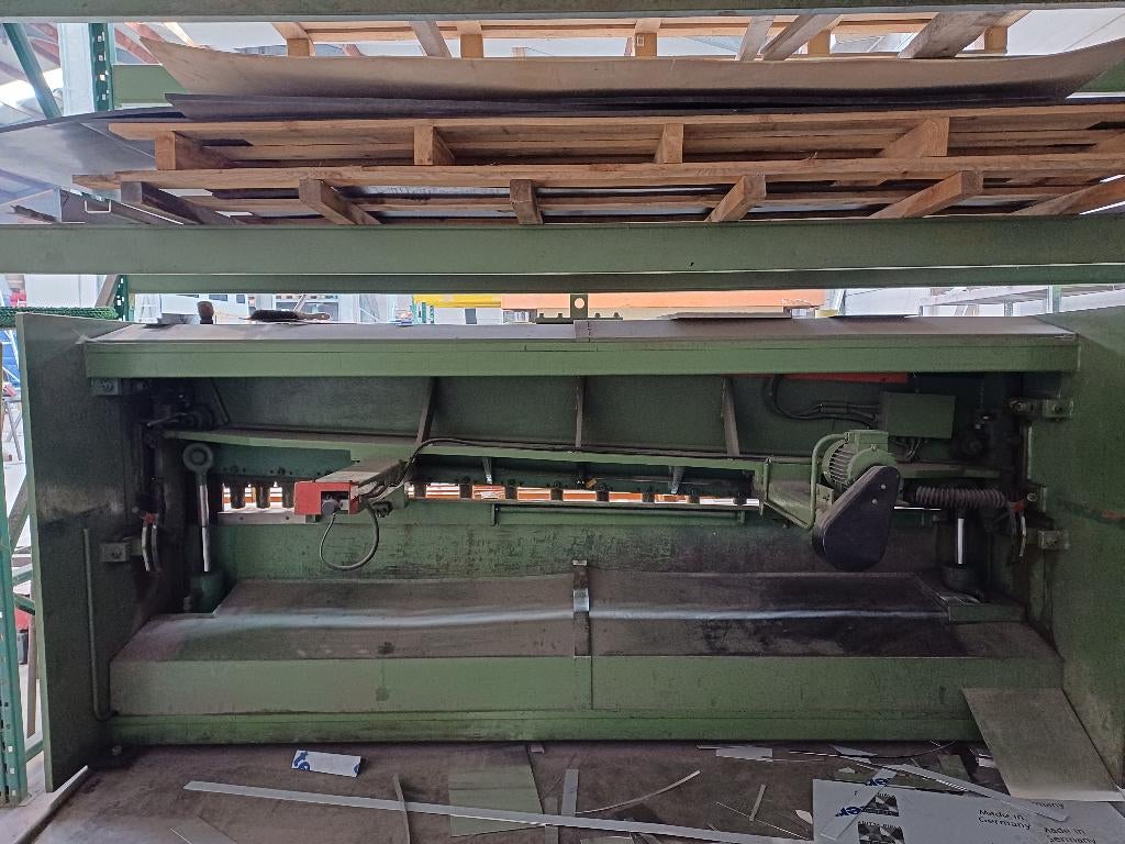 Haco plaatschaar Type TS306, Ophalen