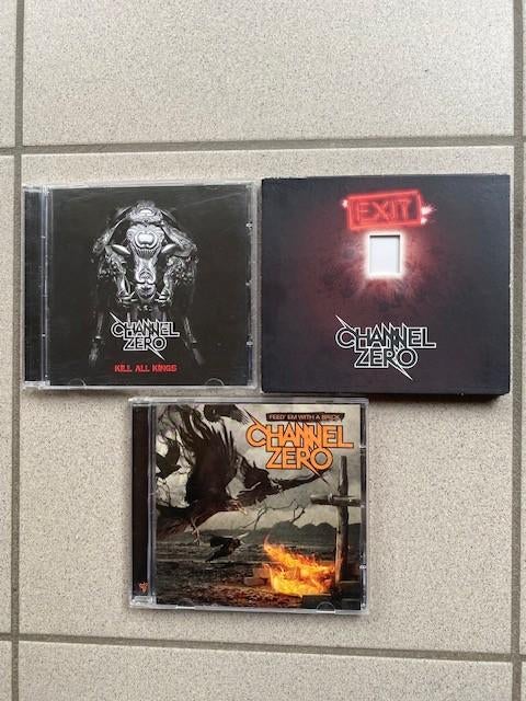 CD  Channel Zero - set van 3 cd's, Ophalen of Verzenden, Gebruikt