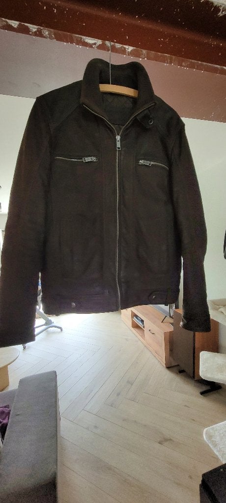 Veste cuir de buffle homme, Enlèvement