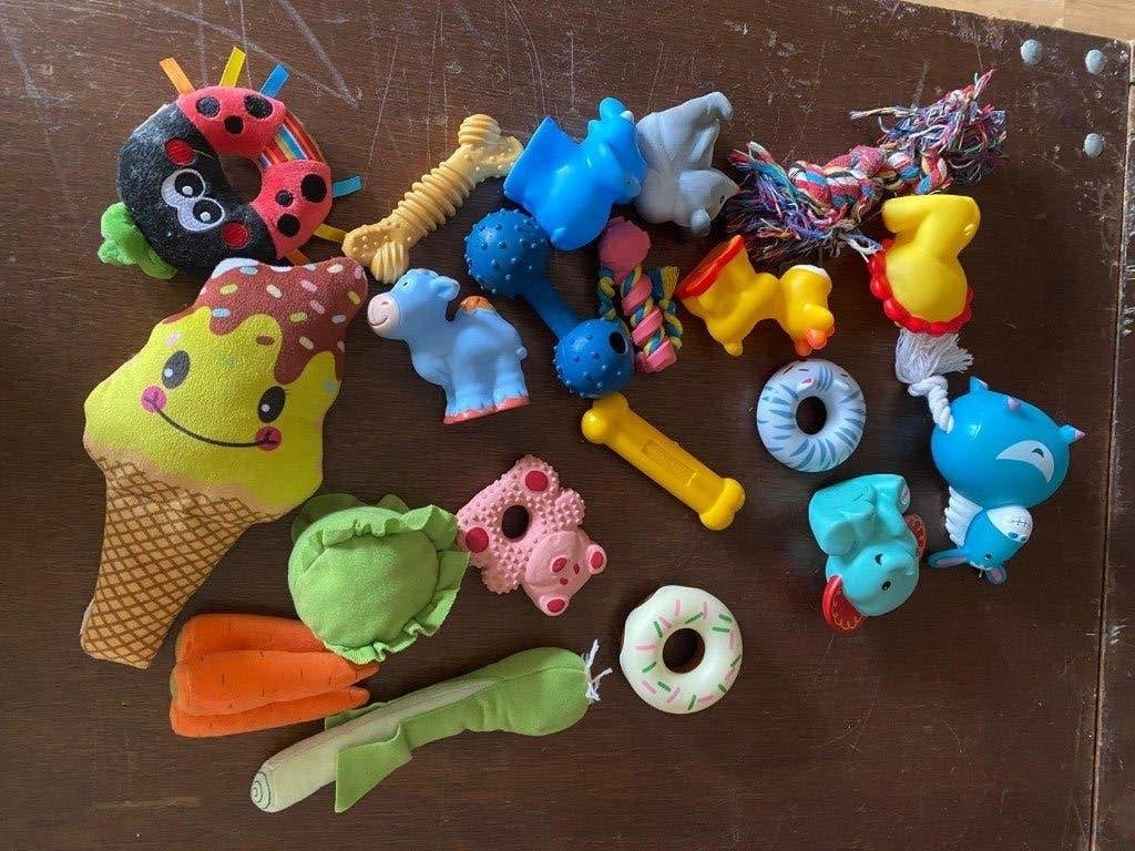 Hondjesspeelgoed, Animaux & Accessoires, Jouets pour chiens, Enlèvement, Utilisé, Jouet à mâcher, Autres marques