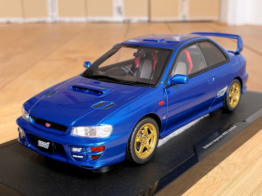 Subaru Impreza WRX Type R STI 1:18 OttO Mobile GTT GT Turbo, Hobby & Loisirs créatifs, Voitures miniatures | 1:18, Enlèvement ou Envoi