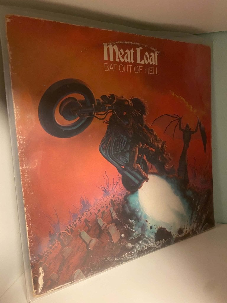 Meat Loaf – Bat Out Of Hell - UK 1977 (J), LP, Utilisé, Envoi, Avec pochette intérieure