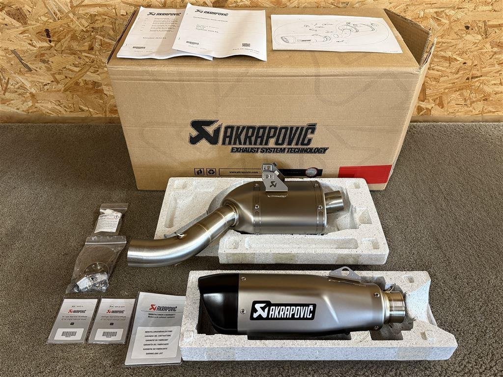 Akrapovic uitlaat demper Kawasaki Z650RS Z650 RS 2022-2024, Envoi, Neuf