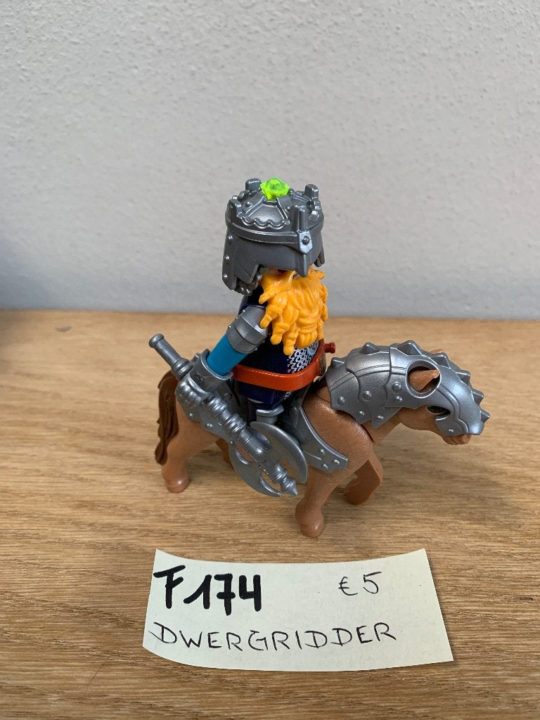 PLAYMOBIL F174: DWERGRIDDER, Kinderen en Baby's, Losse onderdelen, Nieuw, Ophalen of Verzenden, Knights