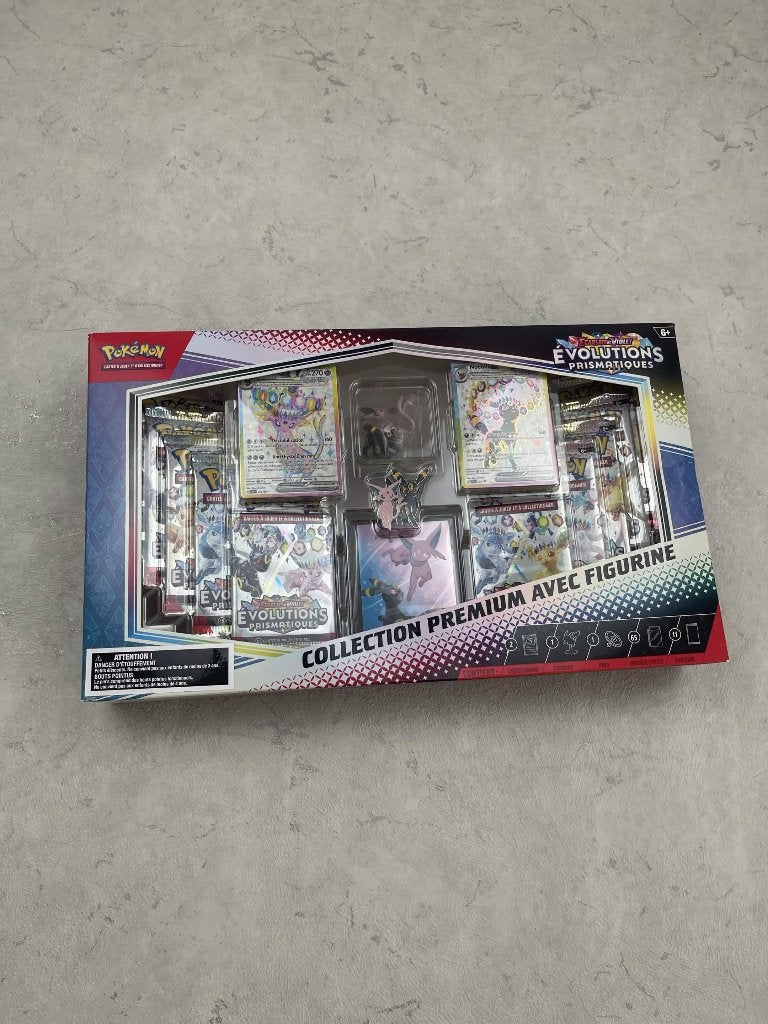 Pokémon evolution prismatique Coffret Premium ev8.5 FR, Ophalen of Verzenden, Nieuw, Boosterbox