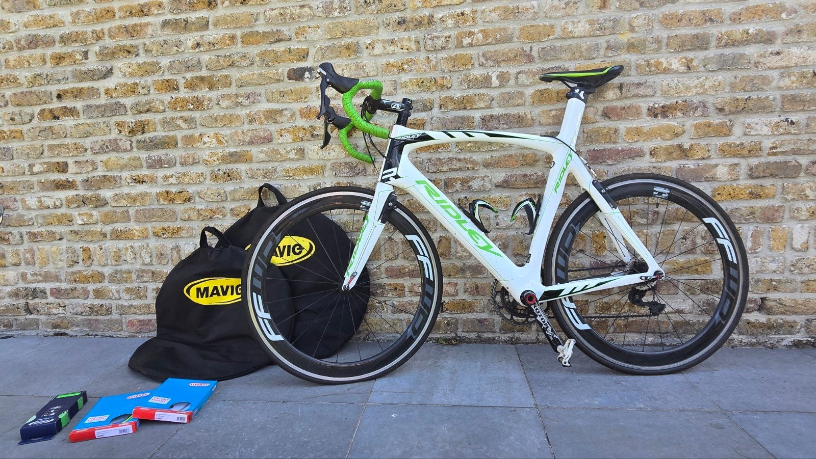 Koersfiets Ridley Noah maat 54, Gebruikt, Velgrem, Overige maten, Meer dan 20 versnellingen