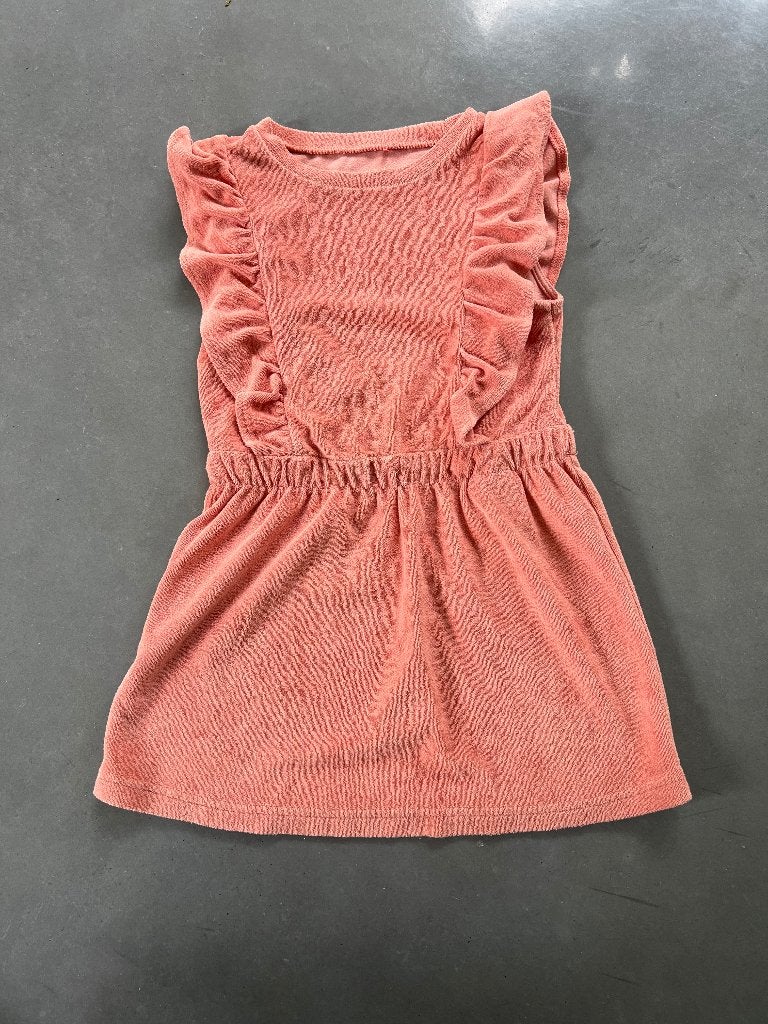 jurkje van badstof, Kinderen en Baby's, Kinderkleding | Maat 110, Gebruikt, Meisje, Ophalen of Verzenden, Jurk of Rok