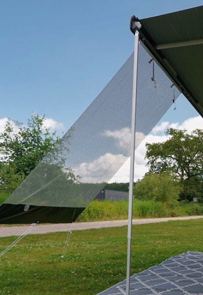 Obelink Sol Front 380m, Caravans en Kamperen, Ophalen, Zo goed als nieuw