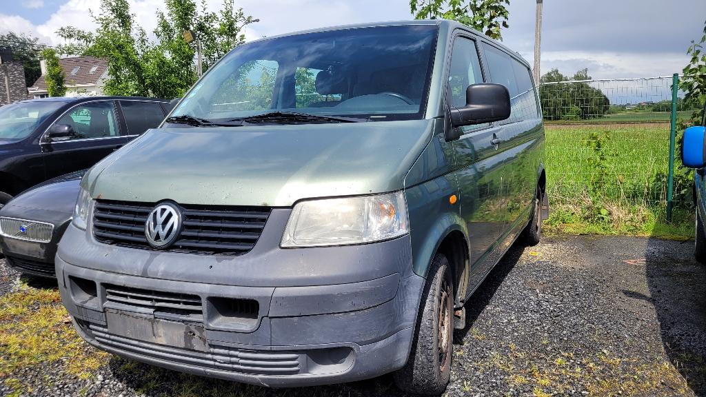 VW TRANSPORTER T5 2.0 benzine/LPG AIRCO 2007!! EERST LEZEN !, Stof, 4 cilinders, Volkswagen, Bedrijf