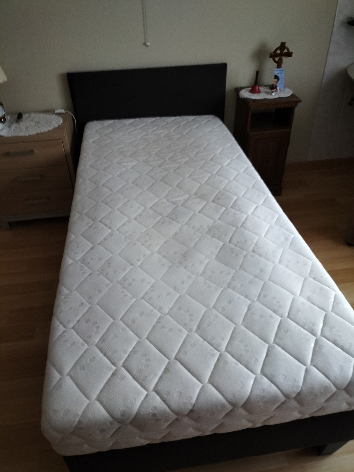 boxspring eenpersoons, Huis en Inrichting, Ophalen, Eenpersoons