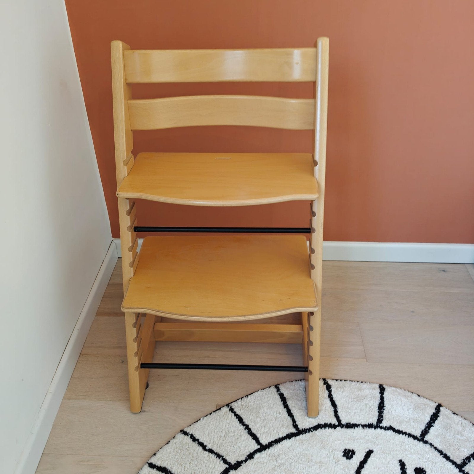 tripp Trapp - Stokke, Ophalen, Gebruikt, Meegroeistoel, Aanschuifbaar