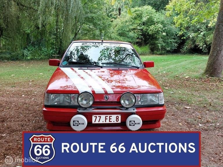 Renault 11 Turbo | 1987 | Route 66 Auctions, Renault, Zwart, Bedrijf, Handgeschakeld