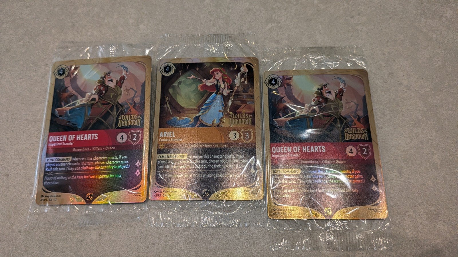 Lorcana promo pre-release, Enlèvement