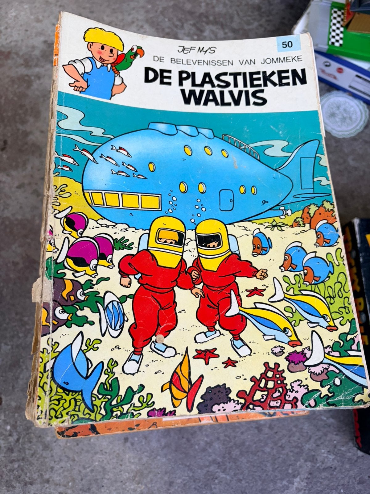 Jommeke strips, Ophalen, Zo goed als nieuw
