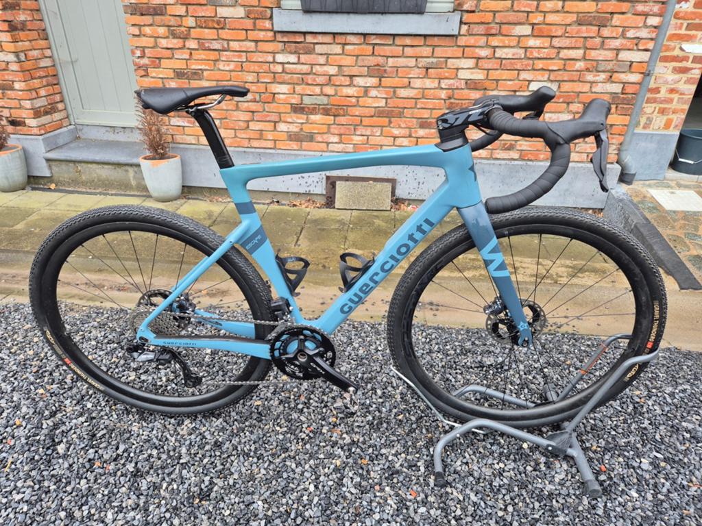 Guerciotti gravel, Fietsen en Brommers, Ophalen, Carbon
