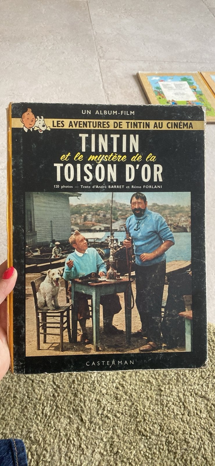 Tintin et le Mystère de la Toison d'Or - Album-film 1962, Enlèvement ou Envoi